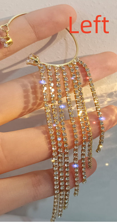 Elegant Long Tassel Earrings