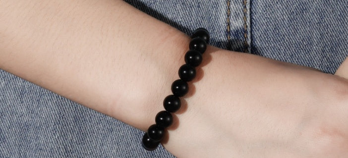 Black Onyx Agate Bracelet