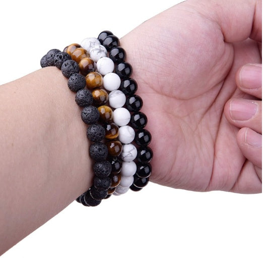Black Onyx Agate Bracelet