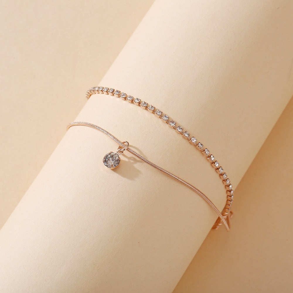 Bohemian Beaded Anklet
