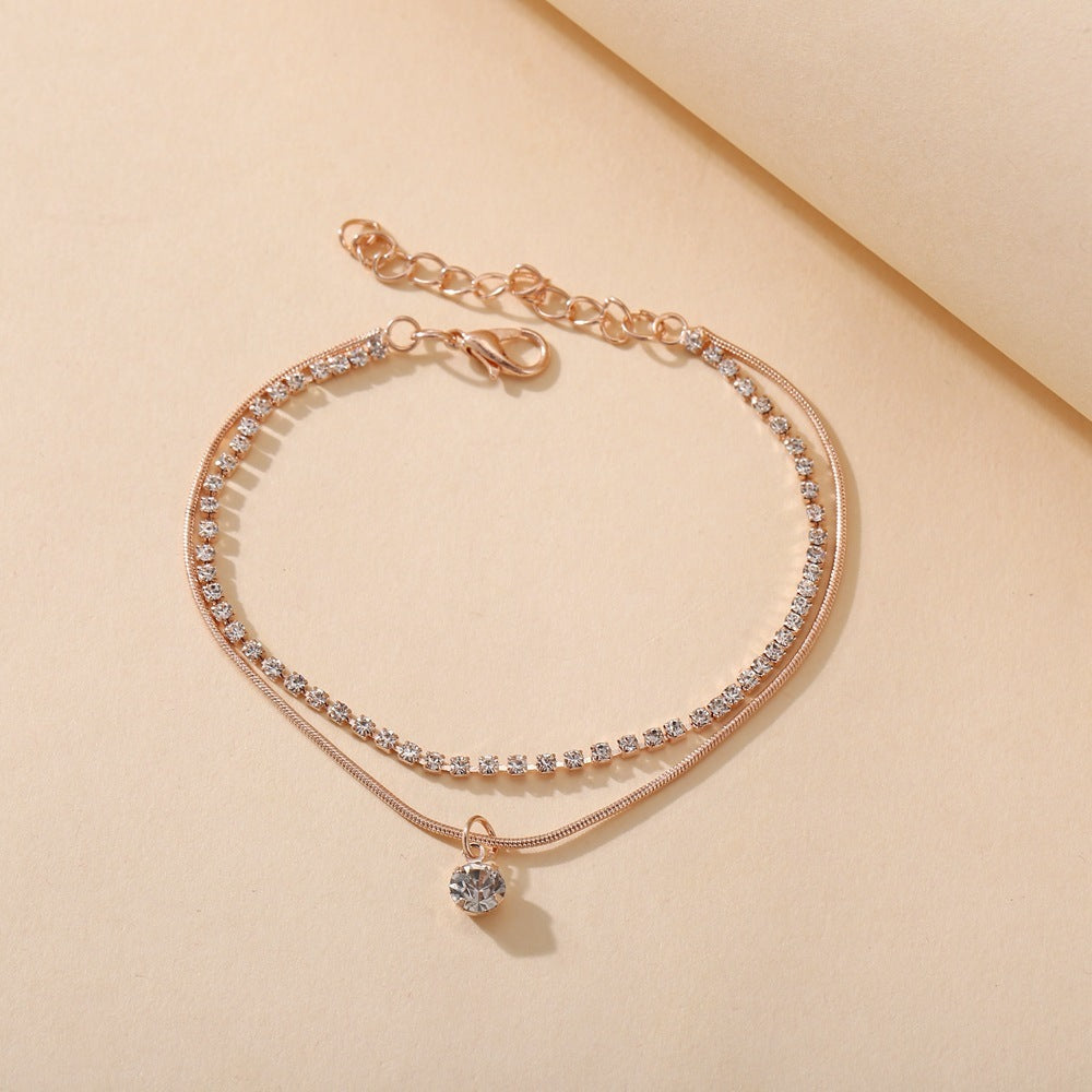 Bohemian Beaded Anklet
