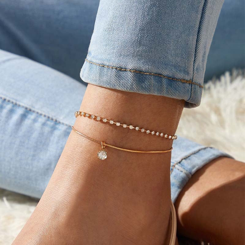 Bohemian Beaded Anklet