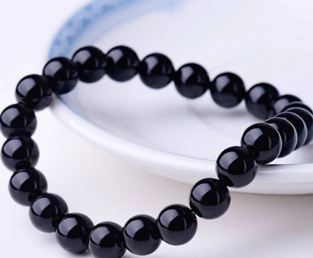 Black Onyx Agate Bracelet