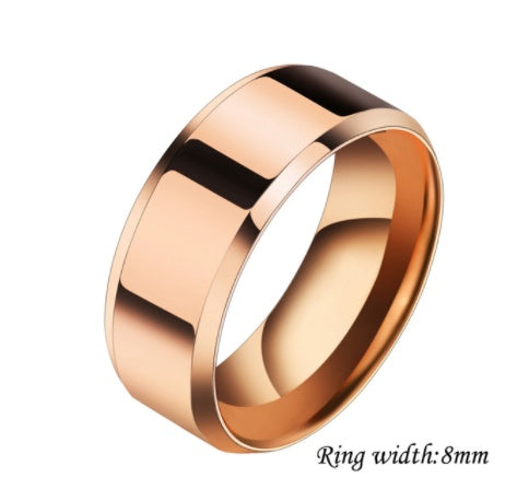 Stainless Steel Couple Rings