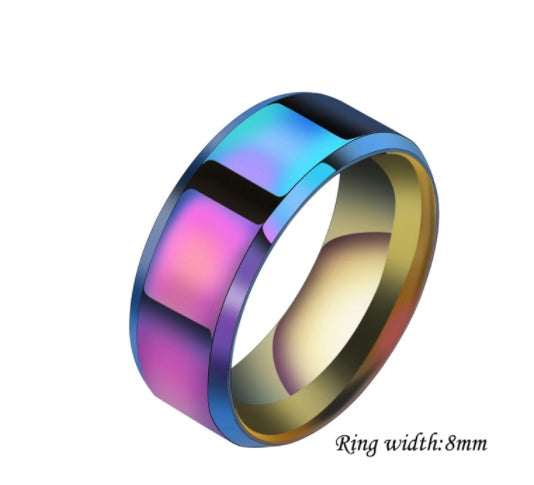 Stainless Steel Couple Rings