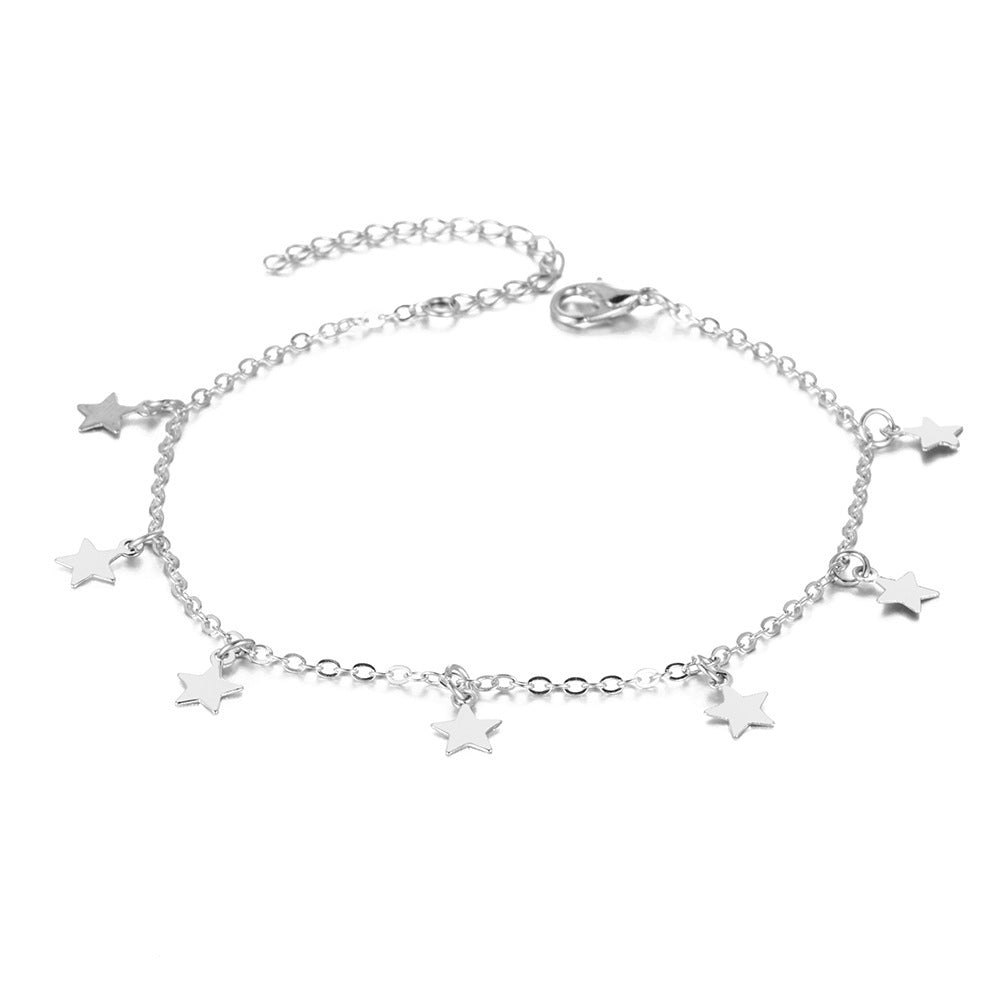 Minimalist Star Anklet