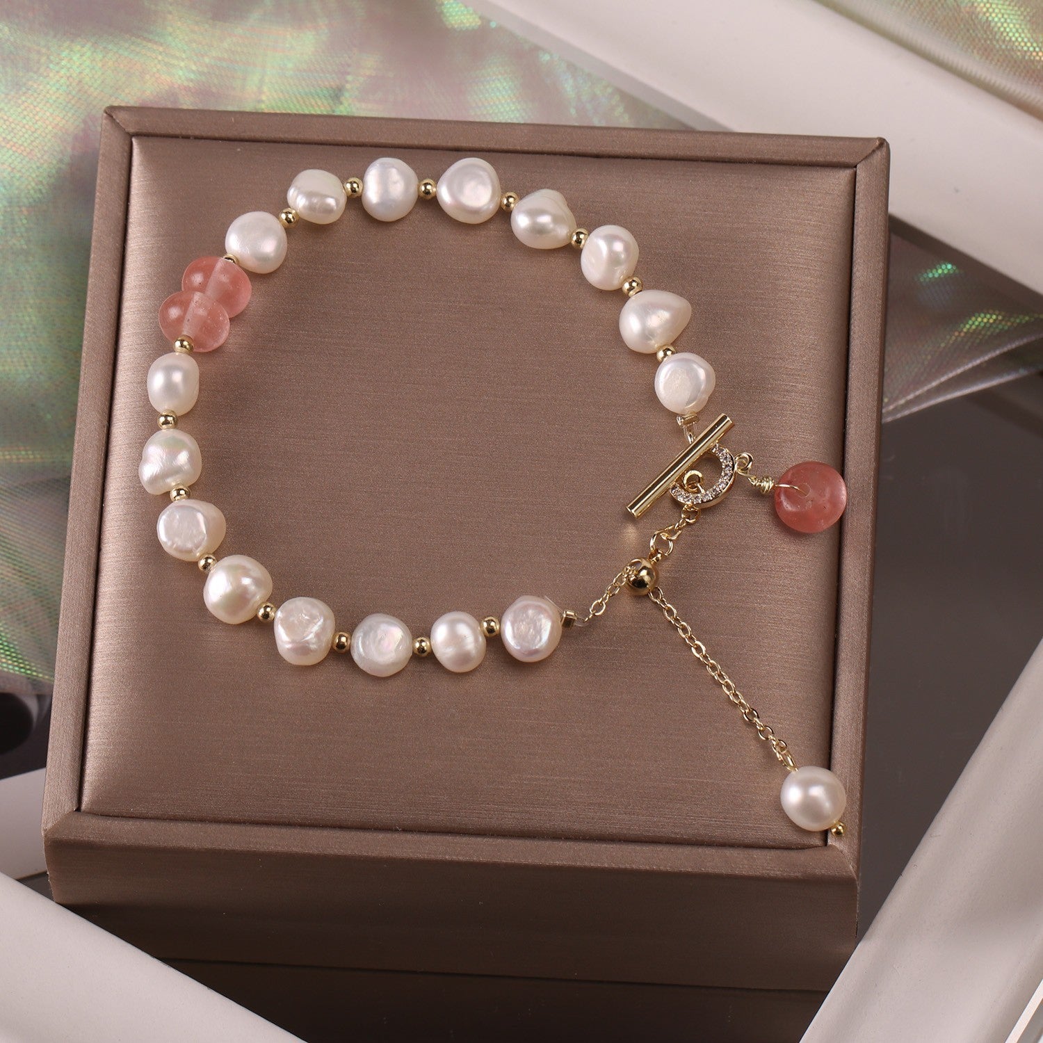 Adjustable Freshwater Pearl Bracelet