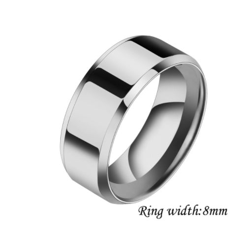 Stainless Steel Couple Rings