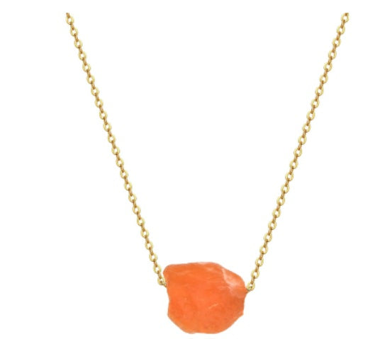 Tree of Life Crystal Pillar Pendant Necklace
